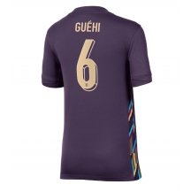 Engeland Marc Guehi #6 Uit tenue Dames EK 2024 Korte Mouwen