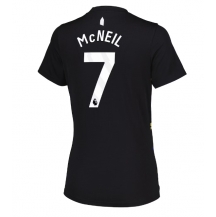 Everton Dwight McNeil #7 Derde tenue Dames 2025-26 Korte Mouwen