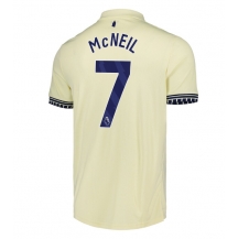 Everton Dwight McNeil #7 Uit tenue 2025-26 Korte Mouwen