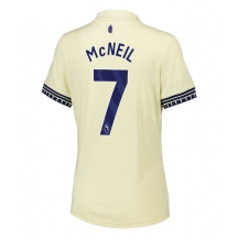 Everton Dwight McNeil #7 Uit tenue Dames 2025-26 Korte Mouwen