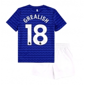 Everton Jack Grealish #18 Thuis tenue Kids 2025-26 Korte Mouwen (+ broek)