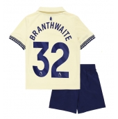 Everton Jarrad Branthwaite #32 Uit tenue Kids 2025-26 Korte Mouwen (+ broek)
