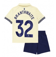 Everton Jarrad Branthwaite #32 Uit tenue Kids 2025-26 Korte Mouwen (+ broek)