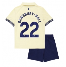 Everton Kiernan Dewsbury-Hall #22 Uit tenue Kids 2025-26 Korte Mouwen (+ broek)
