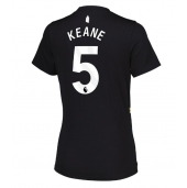 Everton Michael Keane #5 Derde tenue Dames 2025-26 Korte Mouwen