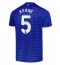 Everton Michael Keane #5 Thuis tenue 2025-26 Korte Mouwen