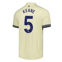 Everton Michael Keane #5 Uit tenue 2025-26 Korte Mouwen
