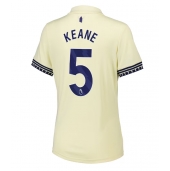 Everton Michael Keane #5 Uit tenue Dames 2025-26 Korte Mouwen