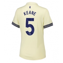 Everton Michael Keane #5 Uit tenue Dames 2025-26 Korte Mouwen