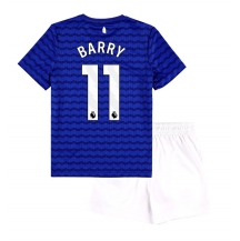 Everton Thierno Barry #11 Thuis tenue Kids 2025-26 Korte Mouwen (+ broek)