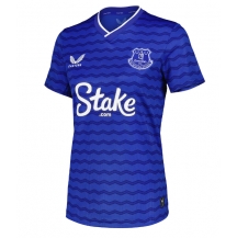 Everton Thuis tenue Dames 2025-26 Korte Mouwen