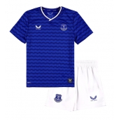 Everton Thuis tenue Kids 2025-26 Korte Mouwen (+ broek)