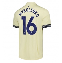 Everton Vitaliy Mykolenko #16 Uit tenue 2025-26 Korte Mouwen