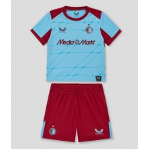 Feyenoord Derde tenue Kids 2025-26 Korte Mouwen (+ broek)