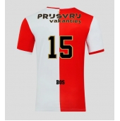 Feyenoord Jordan Bos #15 Thuis tenue 2025-26 Korte Mouwen