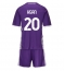 Fiorentina Moise Kean #20 Thuis tenue Kids 2025-26 Korte Mouwen (+ broek)