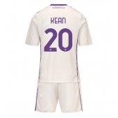 Fiorentina Moise Kean #20 Uit tenue Kids 2025-26 Korte Mouwen (+ broek)