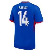 Frankrijk Adrien Rabiot #14 Thuis tenue EK 2024 Korte Mouwen