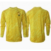 Frankrijk Keeper Thuis tenue EK 2024 Lange Mouwen