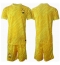 Frankrijk Keeper Thuis tenue Kids EK 2024 Korte Mouwen (+ broek)