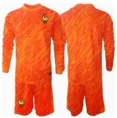 Frankrijk Keeper Uit tenue Kids EK 2024 Lange Mouwen (+ broek)
