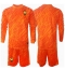 Frankrijk Keeper Uit tenue Kids EK 2024 Lange Mouwen (+ broek)