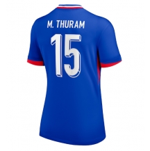 Frankrijk Marcus Thuram #15 Thuis tenue Dames EK 2024 Korte Mouwen