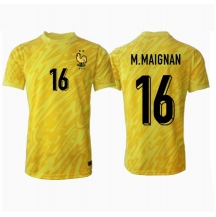 Frankrijk Mike Maignan #16 Keeper Thuis tenue EK 2024 Korte Mouwen