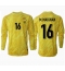 Frankrijk Mike Maignan #16 Keeper Thuis tenue EK 2024 Lange Mouwen