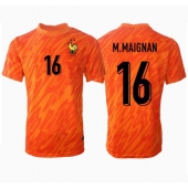 Frankrijk Mike Maignan #16 Keeper Uit tenue EK 2024 Korte Mouwen