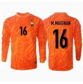 Frankrijk Mike Maignan #16 Keeper Uit tenue EK 2024 Lange Mouwen