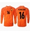 Frankrijk Mike Maignan #16 Keeper Uit tenue EK 2024 Lange Mouwen