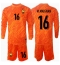 Frankrijk Mike Maignan #16 Keeper Uit tenue Kids EK 2024 Lange Mouwen (+ broek)