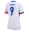 Frankrijk Olivier Giroud #9 Uit tenue Dames EK 2024 Korte Mouwen