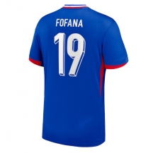 Frankrijk Youssouf Fofana #19 Thuis tenue EK 2024 Korte Mouwen