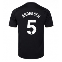 Fulham Joachim Andersen #5 Derde tenue 2025-26 Korte Mouwen