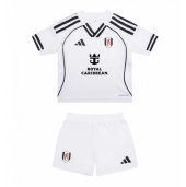 Fulham Thuis tenue Kids 2025-26 Korte Mouwen (+ broek)
