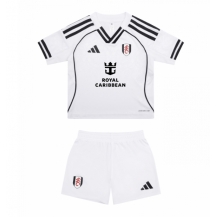Fulham Thuis tenue Kids 2025-26 Korte Mouwen (+ broek)