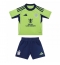 Fulham Uit tenue Kids 2025-26 Korte Mouwen (+ broek)
