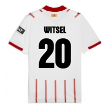 Girona Axel Witsel #20 Thuis tenue 2025-26 Korte Mouwen