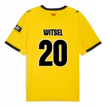 Girona Axel Witsel #20 Uit tenue 2025-26 Korte Mouwen