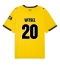 Girona Axel Witsel #20 Uit tenue 2025-26 Korte Mouwen