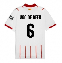 Girona Donny van de Beek #6 Thuis tenue 2025-26 Korte Mouwen