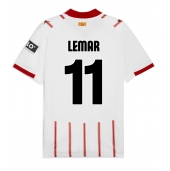 Girona Thomas Lemar #11 Thuis tenue 2025-26 Korte Mouwen