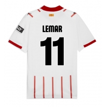 Girona Thomas Lemar #11 Thuis tenue 2025-26 Korte Mouwen