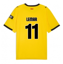 Girona Thomas Lemar #11 Uit tenue 2025-26 Korte Mouwen