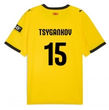 Girona Viktor Tsyhankov #15 Uit tenue 2025-26 Korte Mouwen
