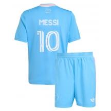 Inter Miami Lionel Messi #10 Derde tenue Kids 2025-26 Korte Mouwen (+ broek)