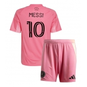 Inter Miami Lionel Messi #10 Thuis tenue Kids 2025-26 Korte Mouwen (+ broek)