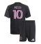 Inter Miami Lionel Messi #10 Uit tenue Kids 2025-26 Korte Mouwen (+ broek)